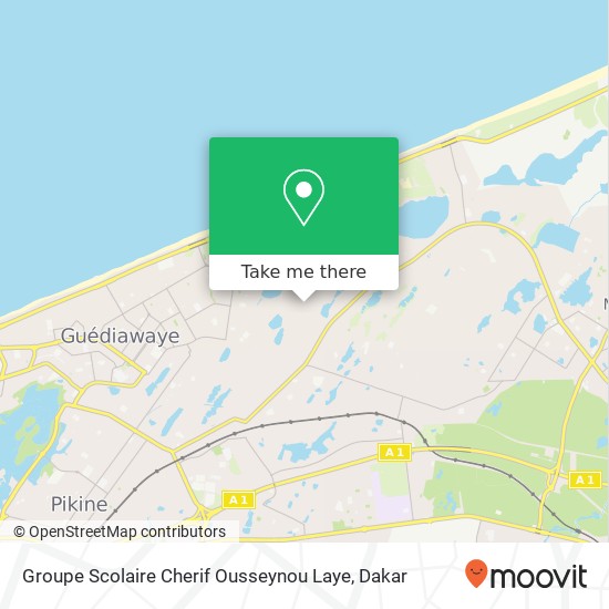 Groupe Scolaire Cherif Ousseynou Laye map