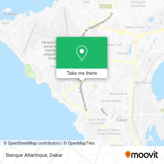 Banque Atlantique map