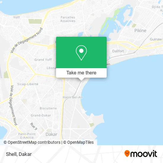 Shell map