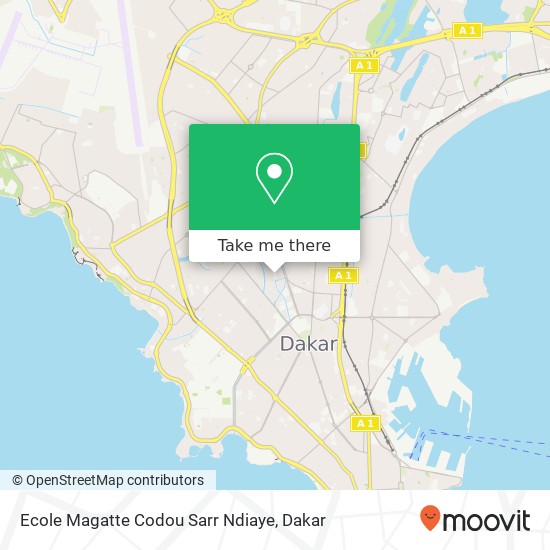 Ecole Magatte Codou Sarr Ndiaye map