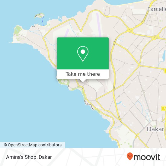 Amina's Shop map