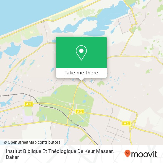 Institut Biblique Et Théologique De Keur Massar map