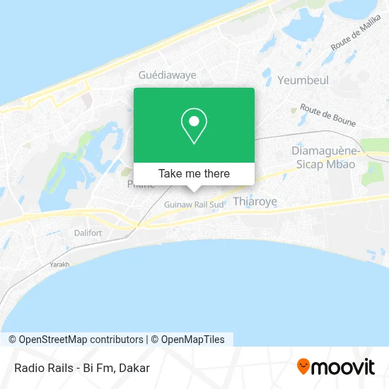 Radio Rails - Bi Fm map