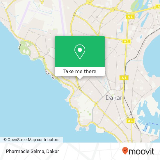 Pharmacie Selma map