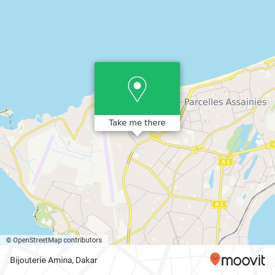 Bijouterie Amina map