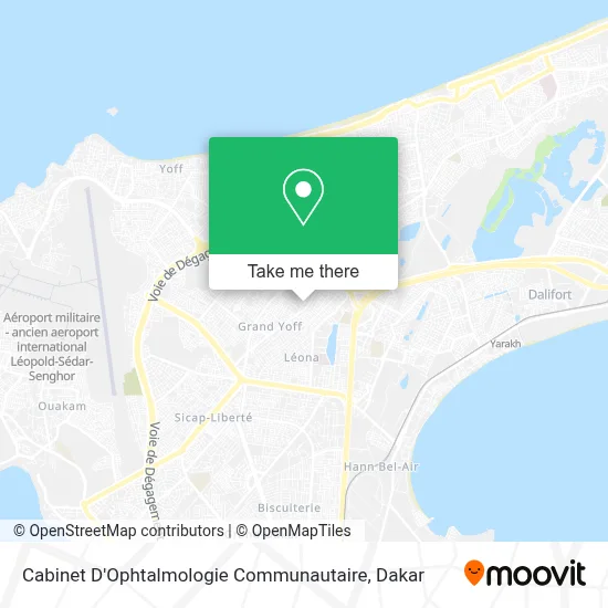 Cabinet  D'Ophtalmologie Communautaire map