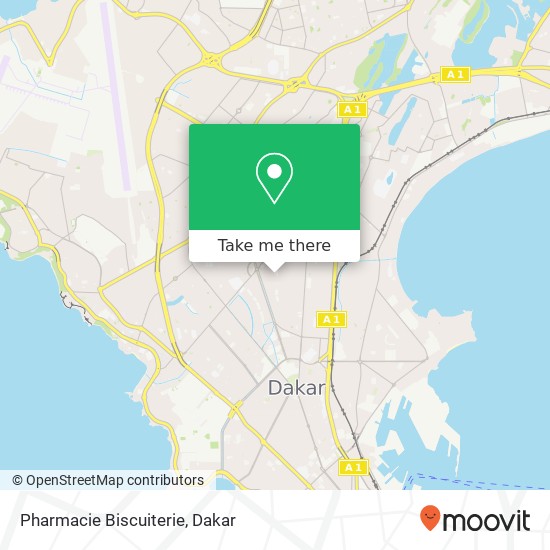 Pharmacie Biscuiterie map