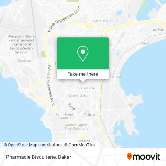 Pharmacie Biscuiterie map