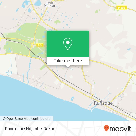Pharmacie Ndjimbe map