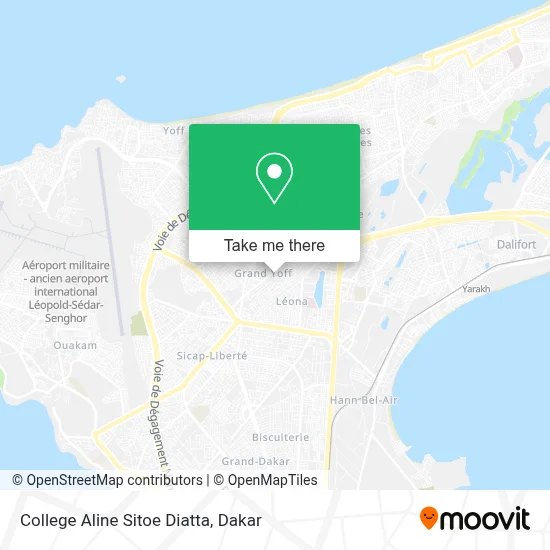 College Aline Sitoe Diatta map