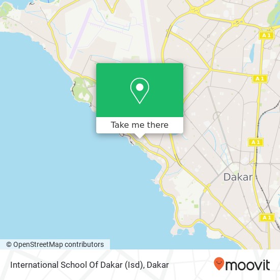 International School Of Dakar (Isd) map