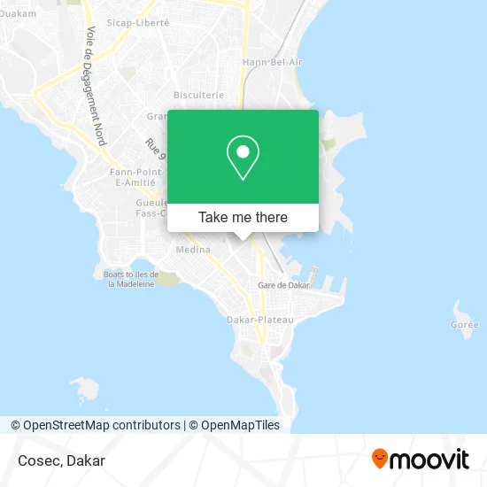Cosec map