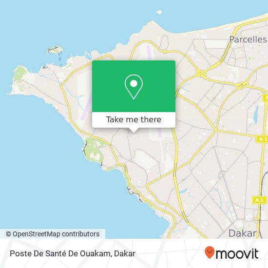 Poste De Santé De Ouakam map