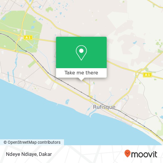 Ndeye Ndiaye map