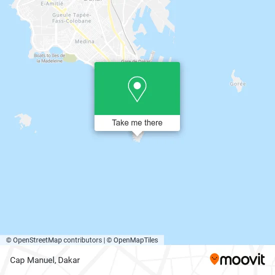 Cap Manuel map