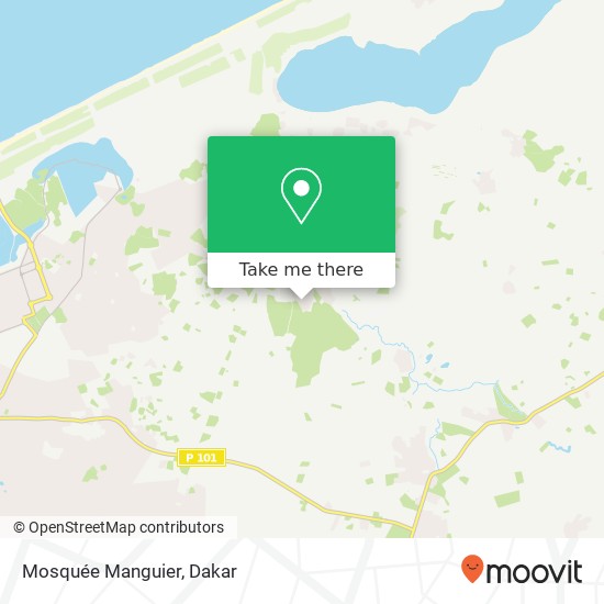 Mosquée Manguier map