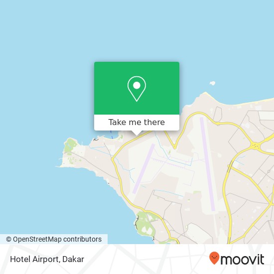 Hotel Airport map