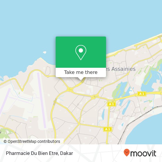 Pharmacie Du Bien Etre map
