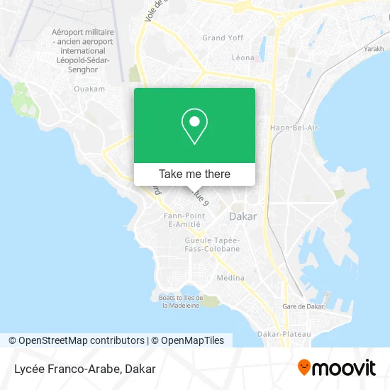 Lycée Franco-Arabe map