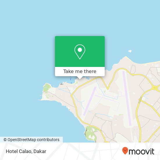 Hotel Calao map