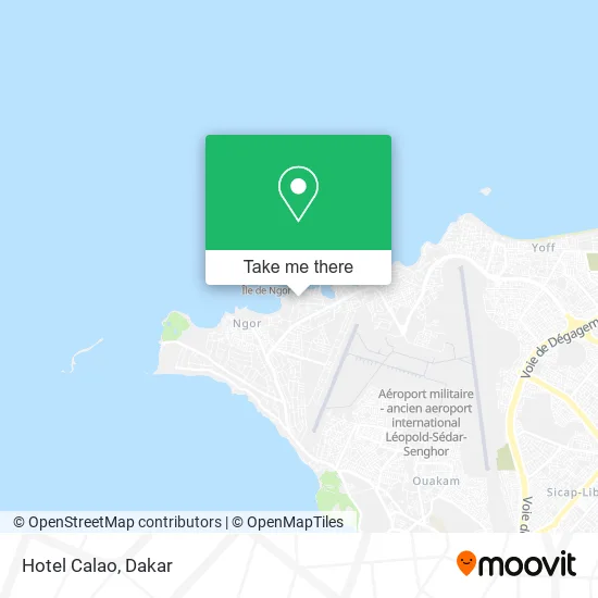 Hotel Calao map