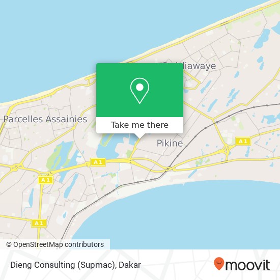 Dieng Consulting (Supmac) map