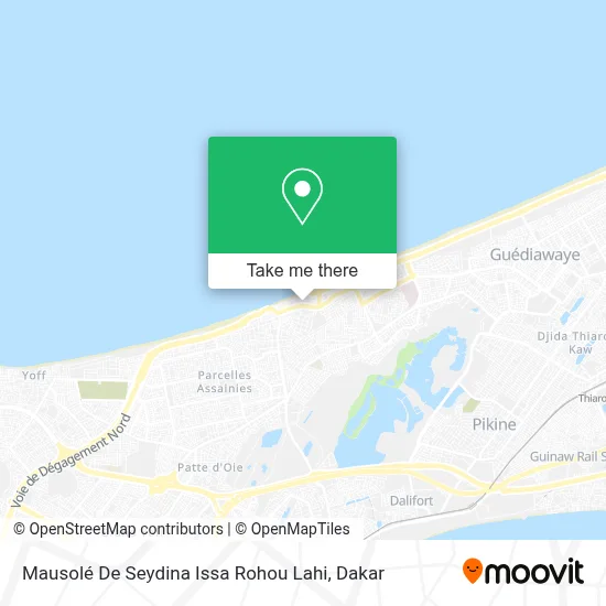 Mausolé De Seydina Issa Rohou Lahi map