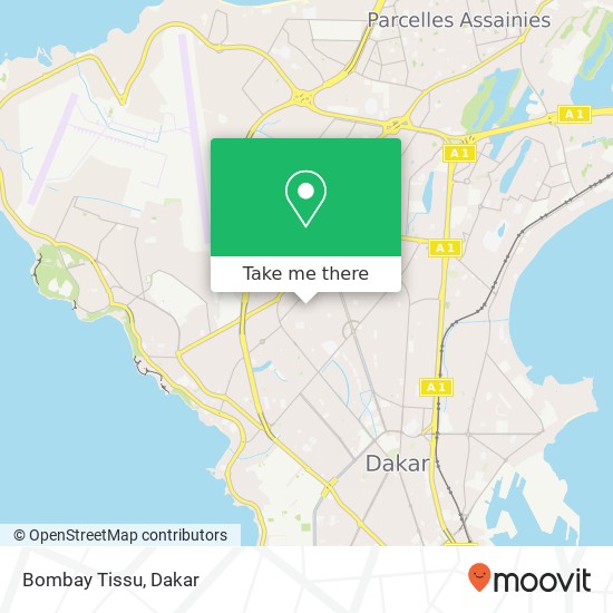 Bombay Tissu map
