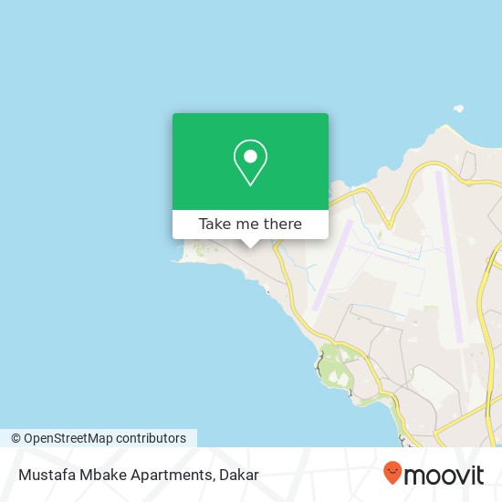 Mustafa Mbake Apartments map