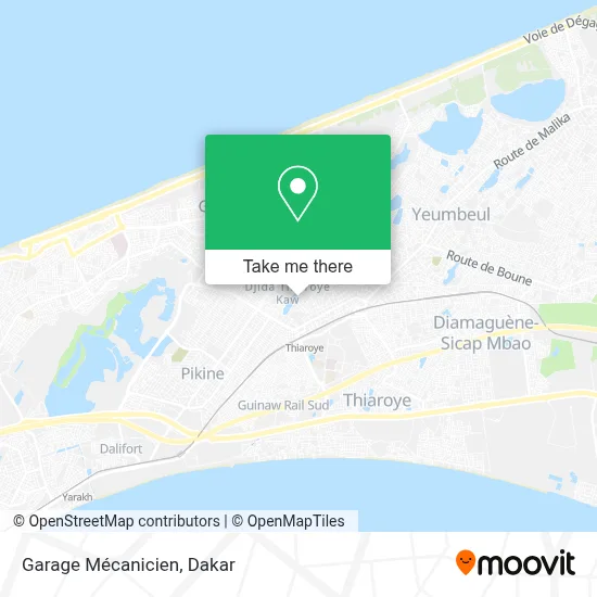 Garage Mécanicien map