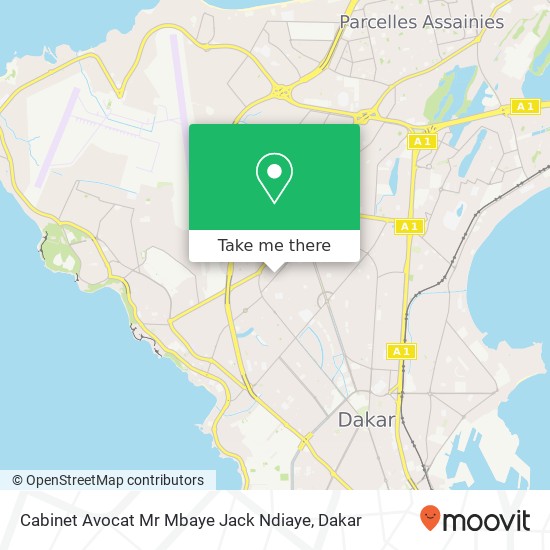 Cabinet Avocat Mr Mbaye Jack Ndiaye map