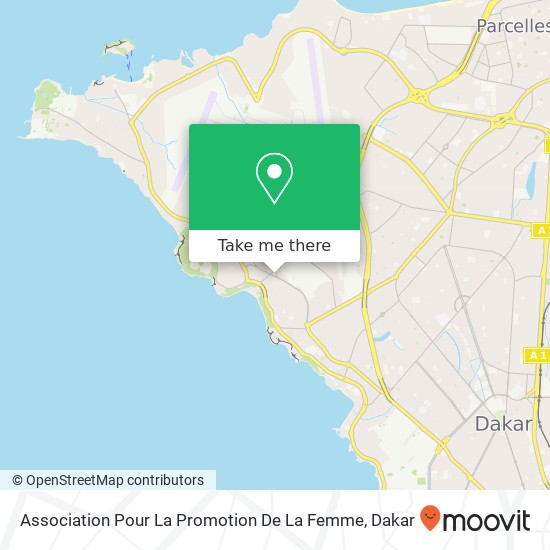 Association Pour La Promotion De La Femme map