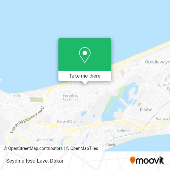 Seydina Issa Laye map