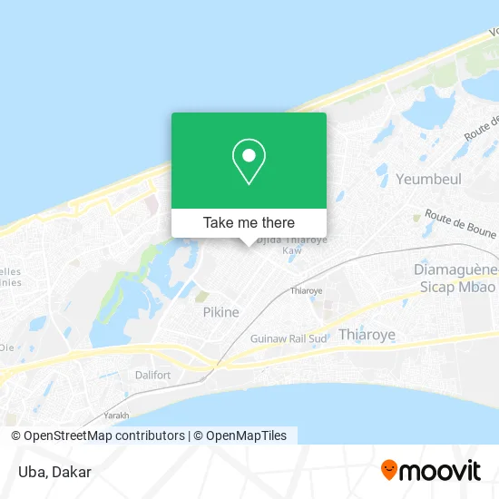 Uba map