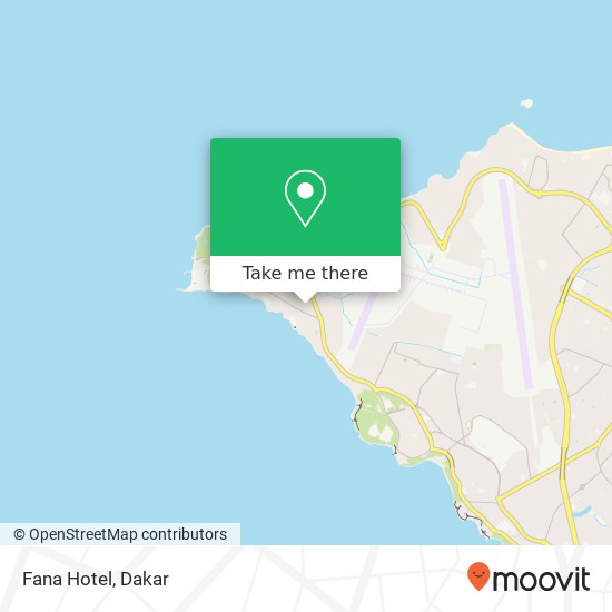 Fana Hotel map