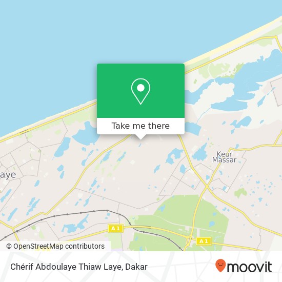 Chérif Abdoulaye Thiaw Laye map