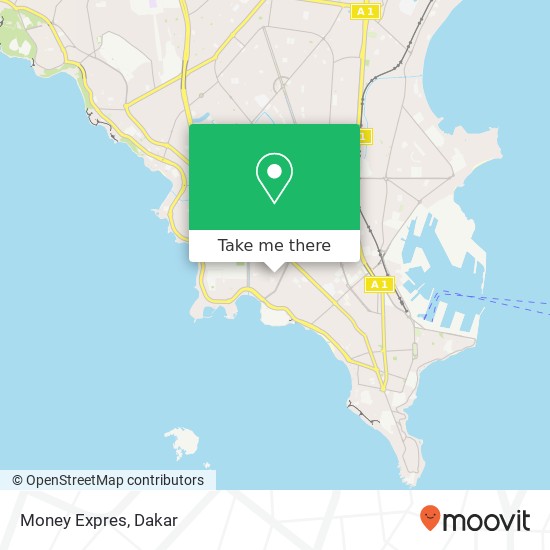 Money Expres map