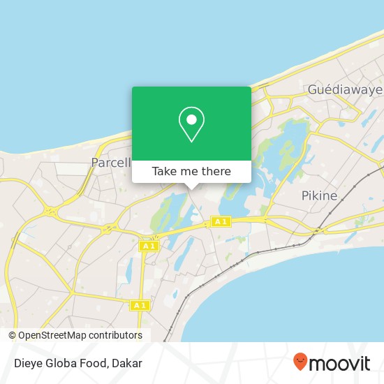 Dieye Globa Food map