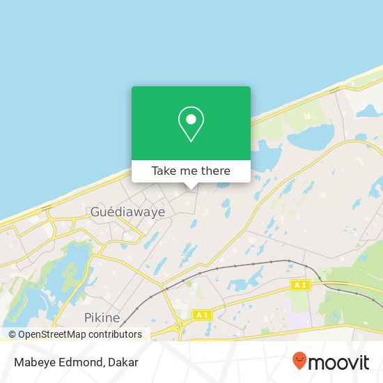 Mabeye Edmond map