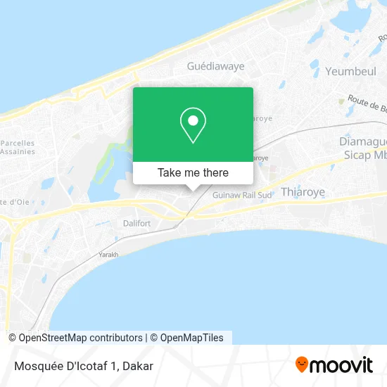 Mosquée D'Icotaf 1 map