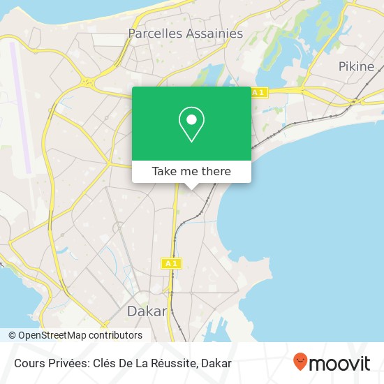 Cours Privées: Clés De La Réussite map