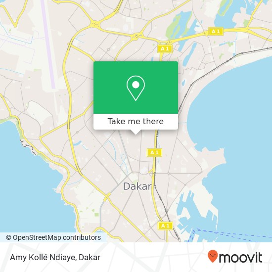 Amy Kollé Ndiaye map