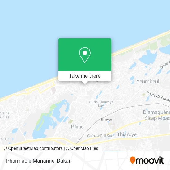 Pharmacie Marianne map