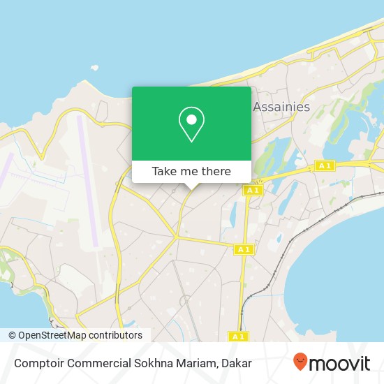 Comptoir Commercial Sokhna Mariam map