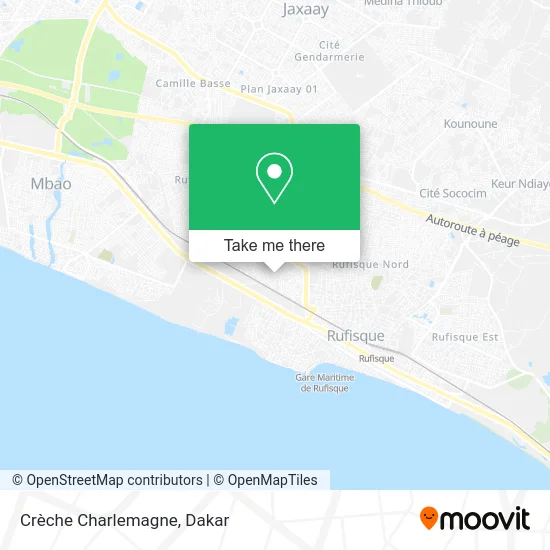 Crèche Charlemagne map