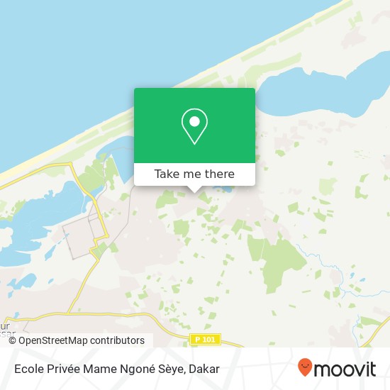 Ecole Privée Mame Ngoné Sèye map