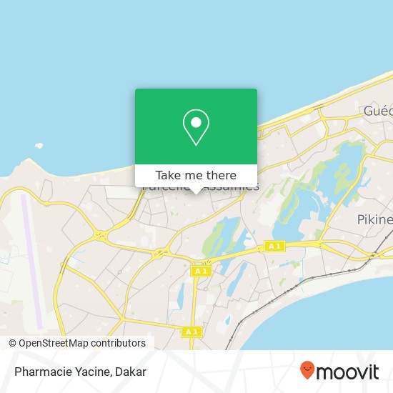 Pharmacie Yacine map