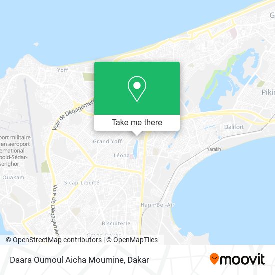 Daara Oumoul Aicha Moumine map