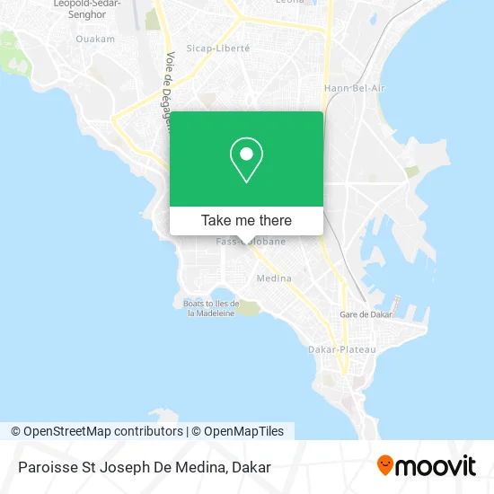 Paroisse St Joseph De Medina map