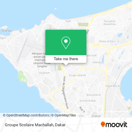 Groupe Scolaire Machallah map